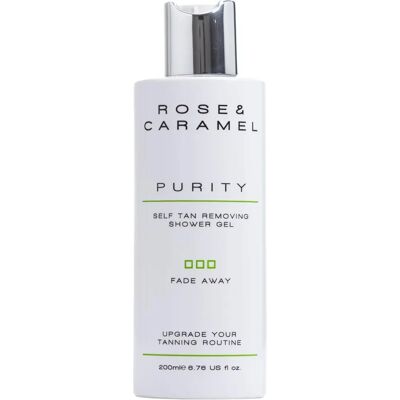Gel de Ducha Rose & Caramel Purity para eliminar el bronceado - Gel de Ducha Gel de Ducha Rose & Caramel Purity para eliminar el bronceado - Gel de Ducha