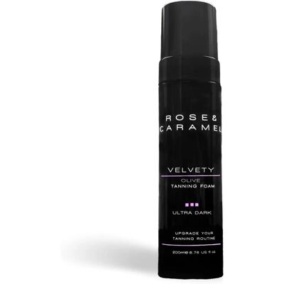 Rose & Caramel Velvety Dark Olive Self Tanning Mousse - Medium-Dark Rose & Caramel Velvety Dark Olive Self Tanning Mousse - Medium-Dark
