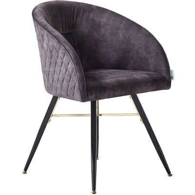 Life Interiors - Vittorio' LUX - Black - Dining Chair Life Interiors - Vittorio' LUX - Black - Dining Chair