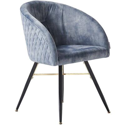 Life Interiors - Vittorio LUX - Grey - One Size - Dining chair Life Interiors - Vittorio LUX - Grey - One Size - Dining chair