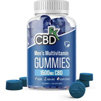 CBDfx Men's Multi-Vit Gummies - Support Immunity & Wellness CBDfx Men's Multi-Vit Gummies - Support Immunity & Wellness