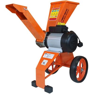 FOREST MASTER - Trituratore elettrico per legno - 4 CV - Compatto, Trasmissione diretta FOREST MASTER - Trituratore elettrico per legno - 4 CV - Compatto, Trasmissione diretta