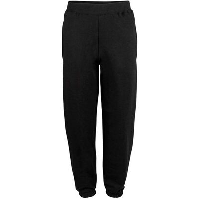AWDis Just Hoods College cuffed jogpants - L - Zwart - jogpants AWDis Just Hoods College cuffed jogpants - L - Zwart - jogpants