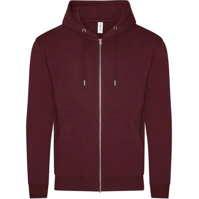 Just Hoods JH250 Bio-Burgund Sweatshirt - Sweatshirt Just Hoods JH250 Bio-Burgund Sweatshirt - Sweatshirt