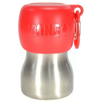 KONG H2O Stainless Steel Dog Water Bottle - 255ml KONG H2O Stainless Steel Dog Water Bottle - 255ml