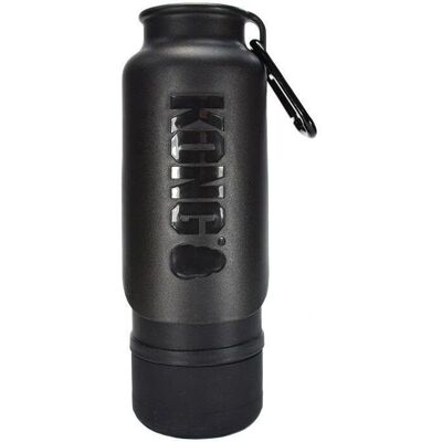 KONG H2O Isolierte Hundewasserflasche Schwarz - 25oz KONG H2O Isolierte Hundewasserflasche Schwarz - 25oz