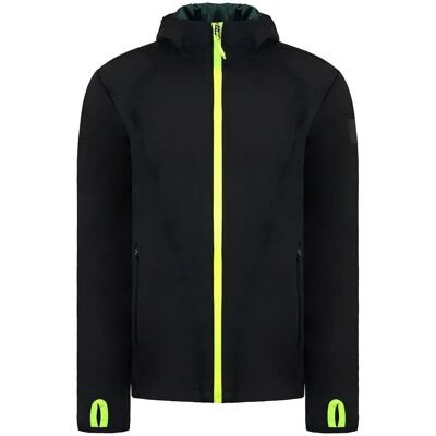Aston Martin F1 Offizielle Team Herren Black Track Jacket - Grün - Größe 2XL Aston Martin F1 Offizielle Team Herren Black Track Jacket - Grün - Größe 2XL