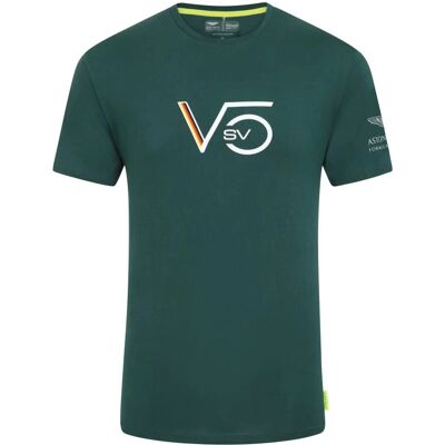 Aston Martin F1 Vettel T-Shirt - Green - Size Small - T-Shirt Aston Martin F1 Vettel T-Shirt - Green - Size Small - T-Shirt