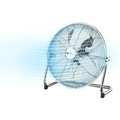 PureMate 14" Chrome Gym Floor Fan - Fan PureMate 14" Chrome Gym Floor Fan - Fan