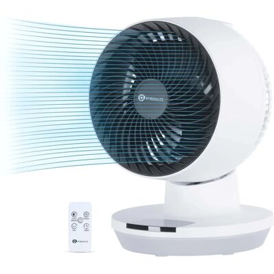 PUREMATE - 8-Inch Air Circulator Fan - Oscillation - Fan PUREMATE - 8-Inch Air Circulator Fan - Oscillation - Fan