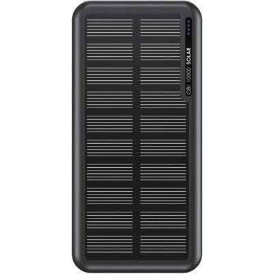 Boompods Obi 10.000mAh Φορητός Ηλιακός Powerbank - Μαύρο Boompods Obi 10.000mAh Φορητός Ηλιακός Powerbank - Μαύρο