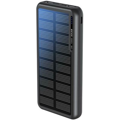 Boompods Obi Powerbank Solare 10000 mAh - Nero Boompods Obi Powerbank Solare 10000 mAh - Nero