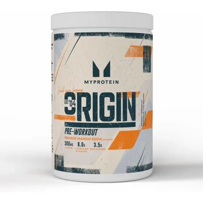Myprotein Alpha Pre-Workout Prášek - Oranžové & Mango - 600g Myprotein Alpha Pre-Workout Prášek - Oranžové & Mango - 600g