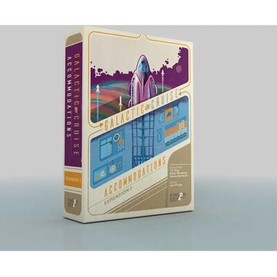 Asmodee - Galactic Cruise Accommodations - Expansion - Board game Asmodee - Galactic Cruise Accommodations - Expansion - Board game