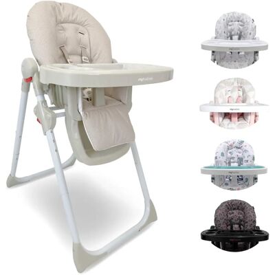 My Babiie - MBHC8BFHB - Herringbone Oatmeal - High chair My Babiie - MBHC8BFHB - Herringbone Oatmeal - High chair