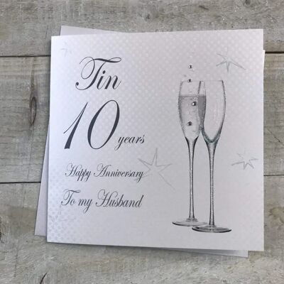 White Cotton Cards - BD110-H - Flûtes de champagne White Cotton Cards - BD110-H - Flûtes de champagne