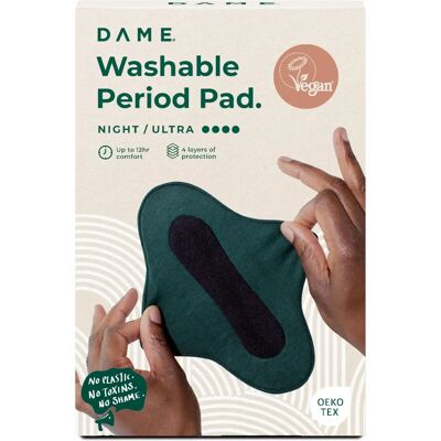 DAME Organic Night Period Pad - Night Period Pad DAME Organic Night Period Pad - Night Period Pad