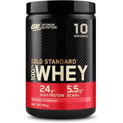 Optimum Nutrition Gold Standard 100% Whey Strawberry - Whey Protein Optimum Nutrition Gold Standard 100% Whey Strawberry - Whey Protein
