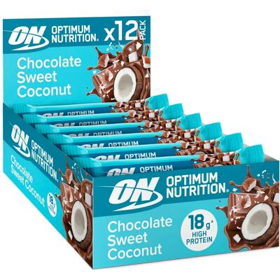 Optimum Nutrition Crunch Bar - Zoete Kokosnoot - Eiwitreep Optimum Nutrition Crunch Bar - Zoete Kokosnoot - Eiwitreep