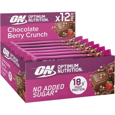 Optimum Nutrition Chocolate Berry Crunch - Protein Bar Optimum Nutrition Chocolate Berry Crunch - Protein Bar