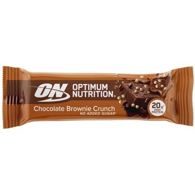 Optimum Nutrition Brownie Crunch Protein-Riegel - Schokolade Optimum Nutrition Brownie Crunch Protein-Riegel - Schokolade