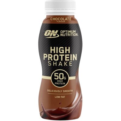 Optimum Nutrition High Protein Shake - Chocolate - Protein Shake Optimum Nutrition High Protein Shake - Chocolate - Protein Shake