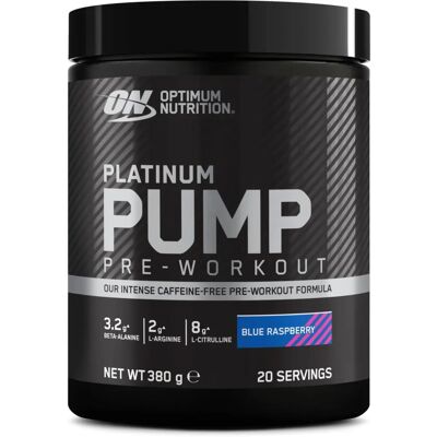 Optimum Nutrition Platinum Pump Blue Razz - Pre-Workout Supplement Optimum Nutrition Platinum Pump Blue Razz - Pre-Workout Supplement