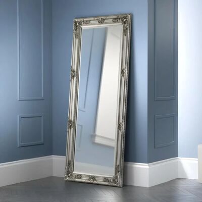Julian Bowen Palais Pewter Effect Lean-To Mirror - Mirror Julian Bowen Palais Pewter Effect Lean-To Mirror - Mirror