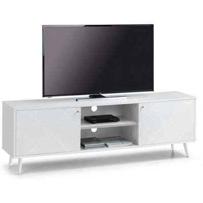 Julian Bowen Moritz Weiß 2-Türiger TV-Schrank - TV Schrank Julian Bowen Moritz Weiß 2-Türiger TV-Schrank - TV Schrank