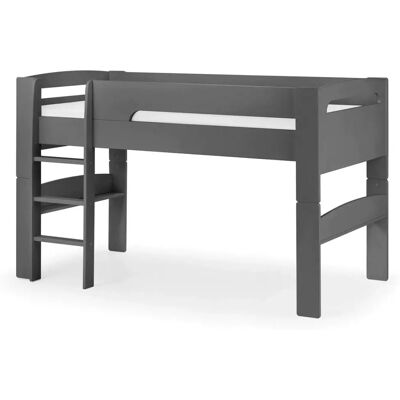 Julian Bowen Pluto Mid Sleeper Anthracite - Mid Sleeper Bed Julian Bowen Pluto Mid Sleeper Anthracite - Mid Sleeper Bed