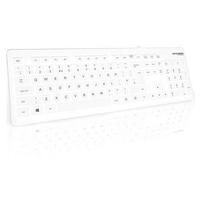 Accuratus Accumed Value White Waterproof Keyboard - Medical IP68 Accuratus Accumed Value White Waterproof Keyboard - Medical IP68