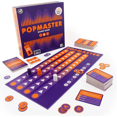 Ginger Fox PopMaster Special Edition - Music Trivia Board Game Ginger Fox PopMaster Special Edition - Music Trivia Board Game