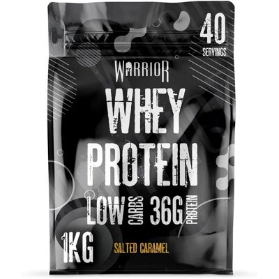 Warrior Supplements Warrior Whey 1kg Salted Caramel - Protein Powder Warrior Supplements Warrior Whey 1kg Salted Caramel - Protein Powder