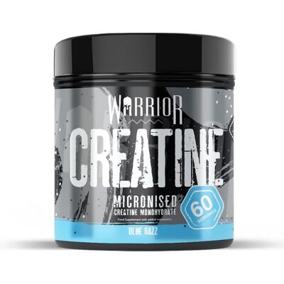 Integratori Warrior Warrior Essentials Creatine - Blue Razz - 300g Integratori Warrior Warrior Essentials Creatine - Blue Razz - 300g