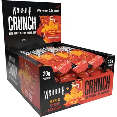 Warrior Maple Syrup Protein Bar - High Protein Low Sugar Warrior Maple Syrup Protein Bar - High Protein Low Sugar