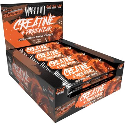 Warrior Creatine Bar - 12 Bars - Protein Snack Warrior Creatine Bar - 12 Bars - Protein Snack