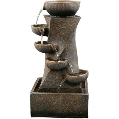 GEEZY - Cascading Fountain - LED Lights - Water Fountain GEEZY - Cascading Fountain - LED Lights - Water Fountain