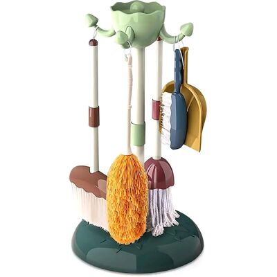The Magic Toy Shop - Cleaning Set - 5 pcs - Dustpan - Cleaning Set The Magic Toy Shop - Cleaning Set - 5 pcs - Dustpan - Cleaning Set