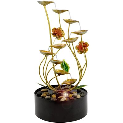 GEEZY - 4 Tier Bowls - Polyresin - Indoor/Outdoor Water Fountain GEEZY - 4 Tier Bowls - Polyresin - Indoor/Outdoor Water Fountain