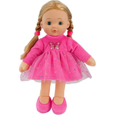 Bibi - Bibi Doll - Pink - 12" - Vinyl Head - Doll Bibi - Bibi Doll - Pink - 12" - Vinyl Head - Doll
