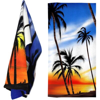 GEEZY - Sunrise - Microfibre - Lightweight - Beach Towel GEEZY - Sunrise - Microfibre - Lightweight - Beach Towel