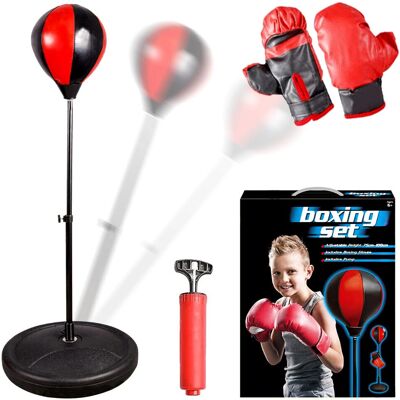 The Magic Toy Shop - Punch Ball Freestanding Junior - Boxing Set The Magic Toy Shop - Punch Ball Freestanding Junior - Boxing Set