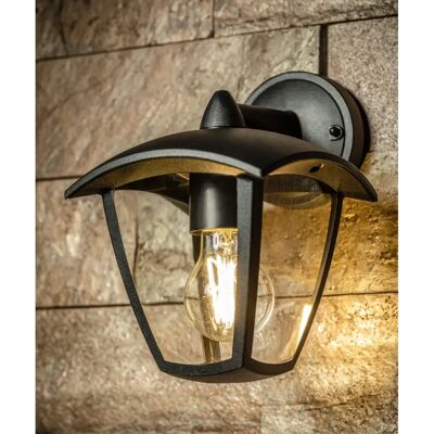 CGC Black Outdoor Coach Lantern Wall Light Down Traditional - Wall Lantern CGC Black Outdoor Coach Lantern Wall Light Down Traditional - Wall Lantern
