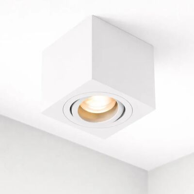CGC Lighting - Sasha - White - Square - Ceiling Spotlight CGC Lighting - Sasha - White - Square - Ceiling Spotlight
