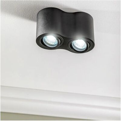 CGC Lighting - Sasha - Black - Twin Curved - Spotlights CGC Lighting - Sasha - Black - Twin Curved - Spotlights