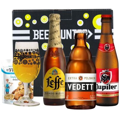 BEERHUNTER - Belgian Gift Set - Branded Glass - Gift Set BEERHUNTER - Belgian Gift Set - Branded Glass - Gift Set