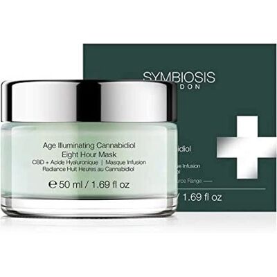 Symbiosis London Iluminadora de Edad con CBD - Mascarilla Facial para Mujeres Symbiosis London Iluminadora de Edad con CBD - Mascarilla Facial para Mujeres