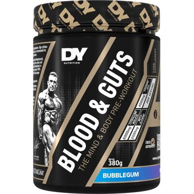 Dorian Yates Blood and Guts - Guma do żucia - Suplement przedtreningowy Dorian Yates Blood and Guts - Guma do żucia - Suplement przedtreningowy