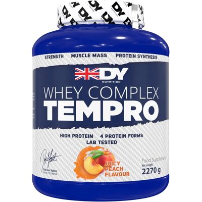 Dorian Yates Whey Complex Tempro - Juicy Peach - 2270g - Whey Protein Dorian Yates Whey Complex Tempro - Juicy Peach - 2270g - Whey Protein