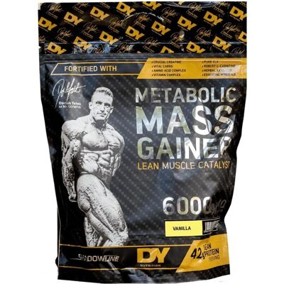 Dorian Yates Vanilla Weight Gainer - 6000g Muscle Support Dorian Yates Vanilla Weight Gainer - 6000g Muscle Support